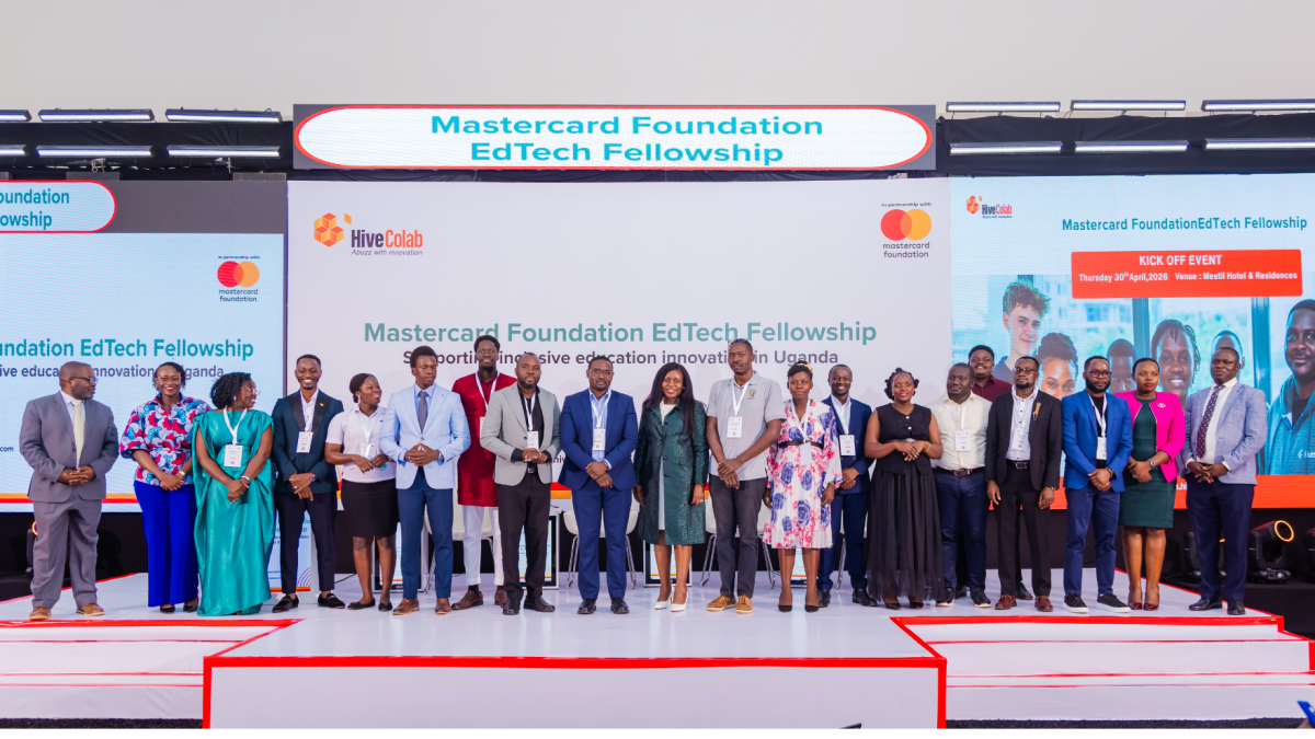 Mastercard Foundation EdTech Fellowship Uganda cohort launch group photo